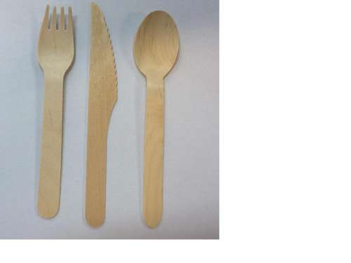 Wooden Cutlery Set - Click Image to Close